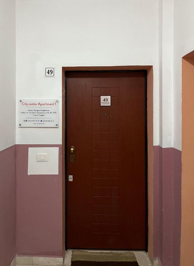City Center Apartment 1 Tiranë Eksteriør bilde